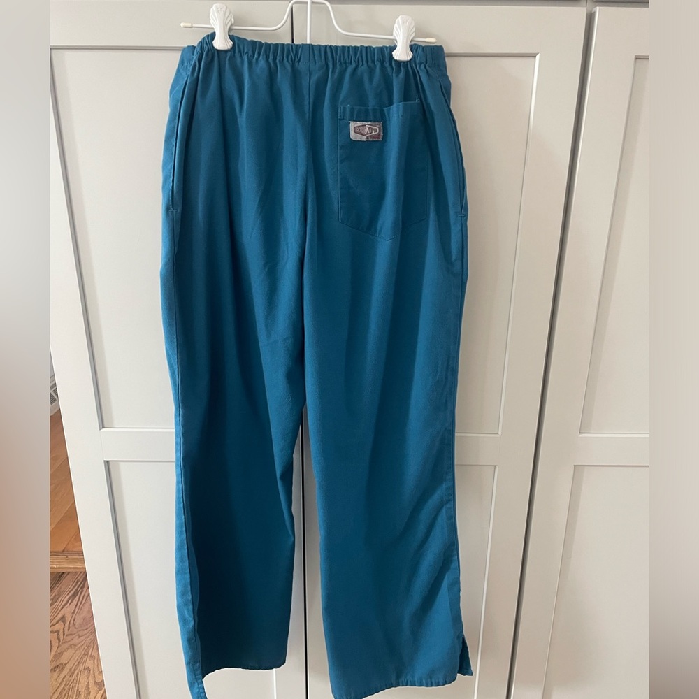 Caribbean Blue Scrub Pants